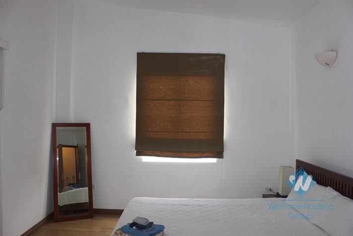 Two bed balcony apartment for rent on To Ngoc Van, Tay Ho, Hanoi